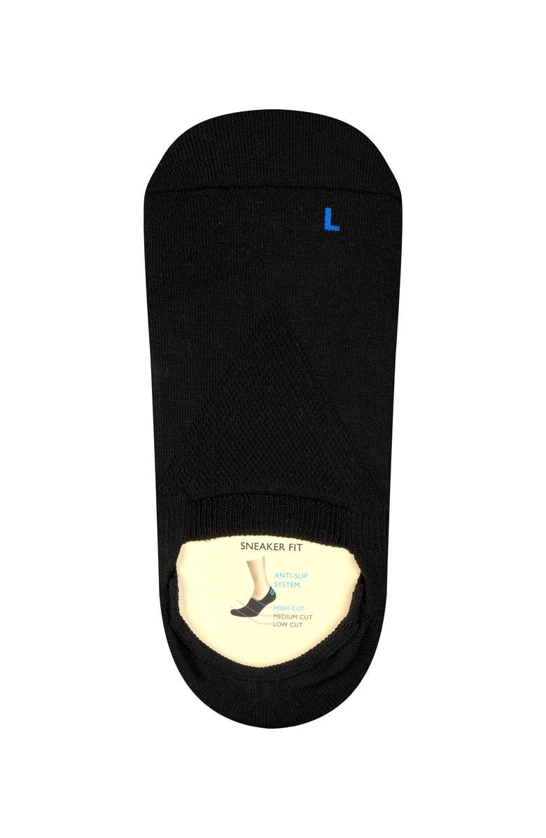 Falke Cool Kick No Show Socks, Alternate, color, Black