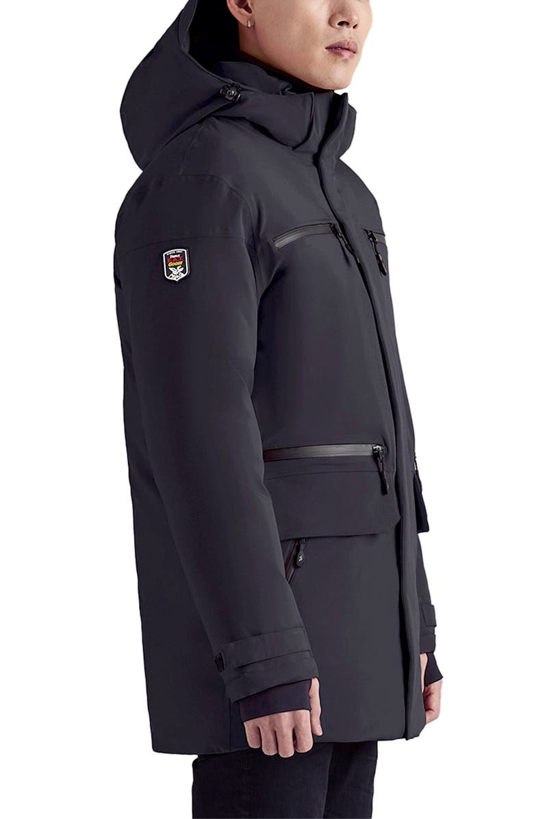 Triple F.A.T. Goose Staden Men's Down Parka, Alternate, color, Black