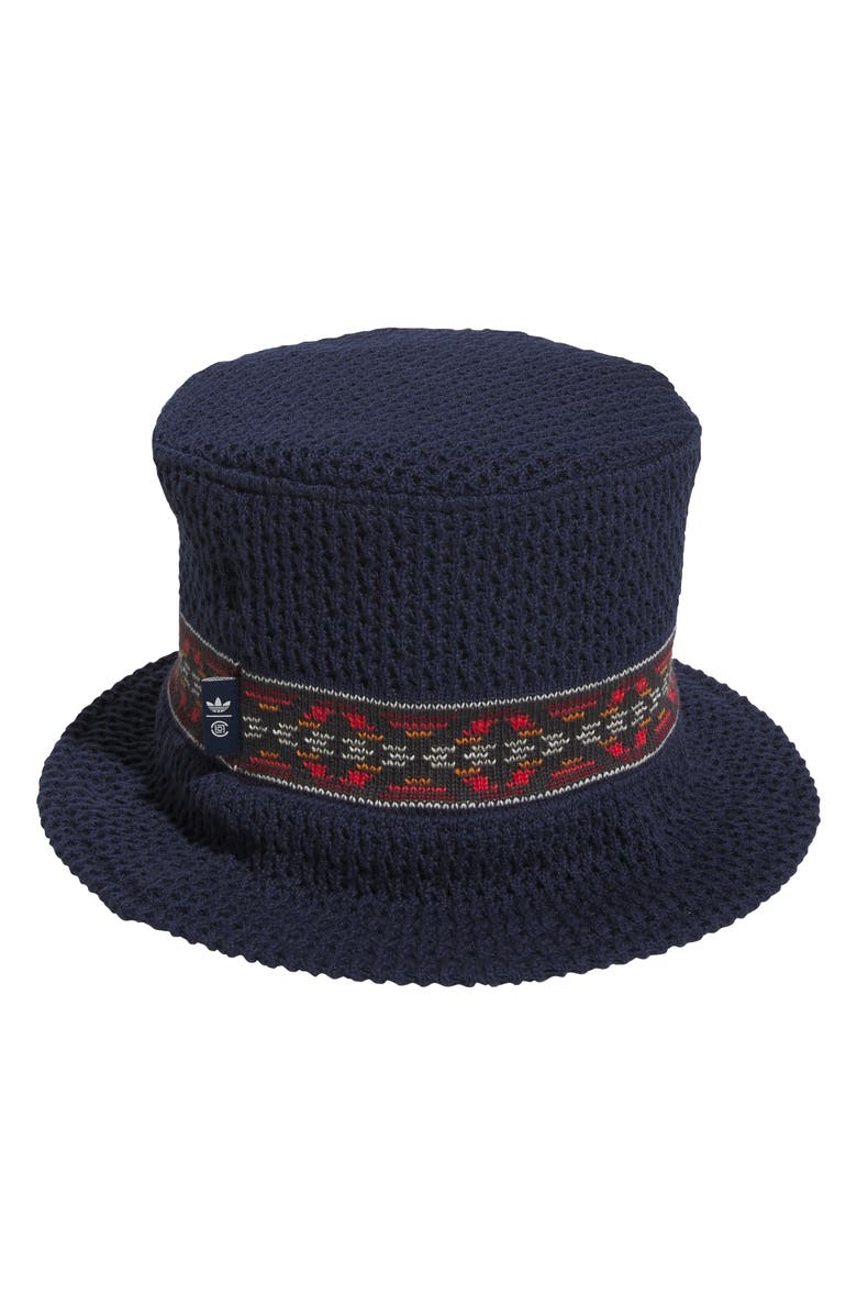 ADIDAS ORIGINALS X CLOT BY EDISON CHEN Knit Bucket Hat, Alternate, color, 