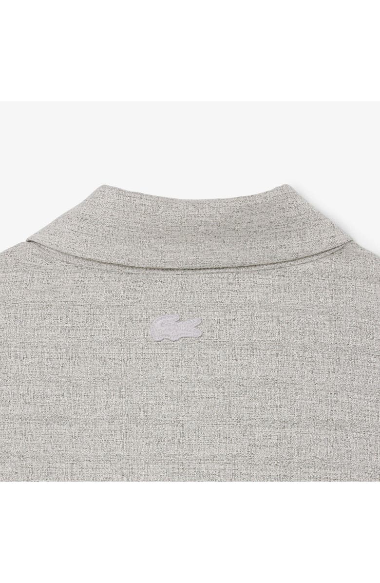 Lacoste Zip Jacket, Alternate, color, Grey Chine