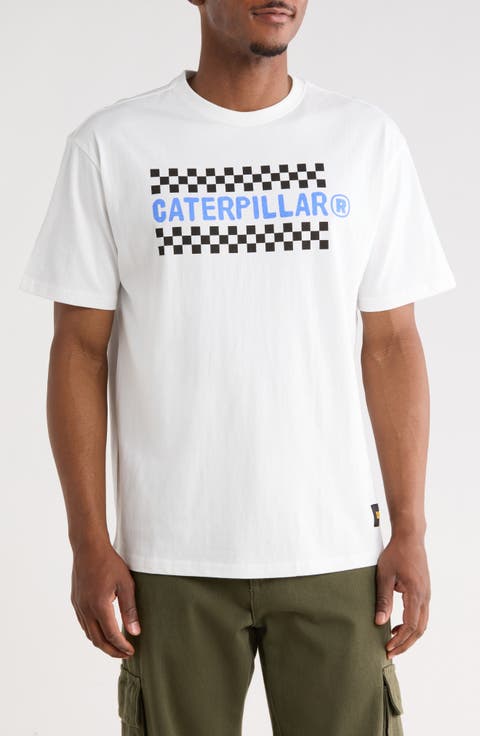 Relaxed Fit Check Graphic T-Shirt
