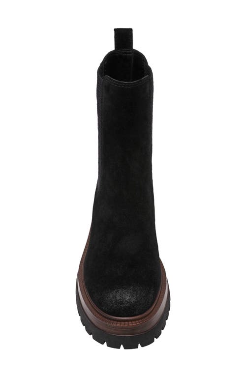 Steve Madden Blitzen Platform Chelsea Boot In Black