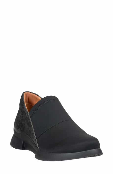 Norwood Faux Leather Slip On Sneaker