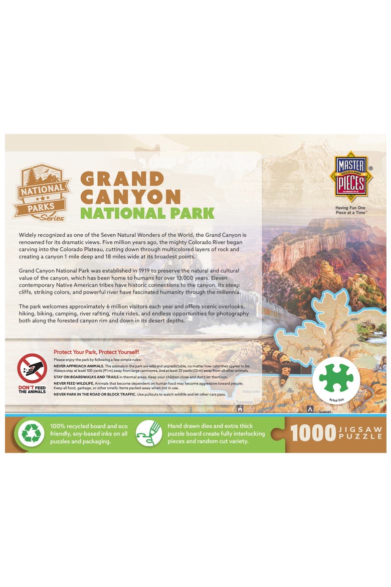 Grand Canyon 1000 Piece Jigsaw Puzzle, Alternate, color, Multicolor
