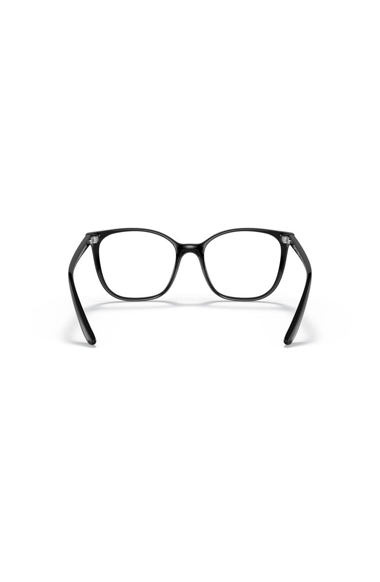 Vogue Eyewear 52mm Rectangle optical glasses, Alternate, color, Black