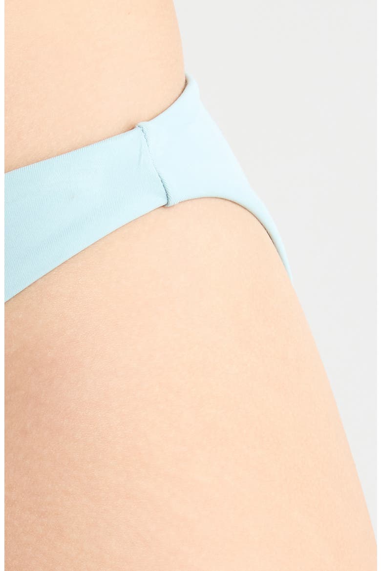 Flamenco Saltwater Solids Bikini Bottoms, Alternate, color, STRATOSPHERE