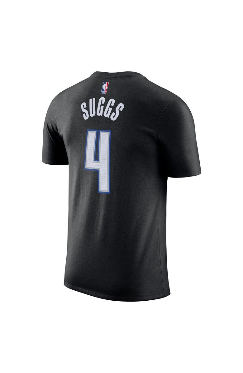 Nike Men's Nike Jalen Suggs Black Orlando Magic Icon 2022/23 Name & Number T-Shirt, Alternate, color, 