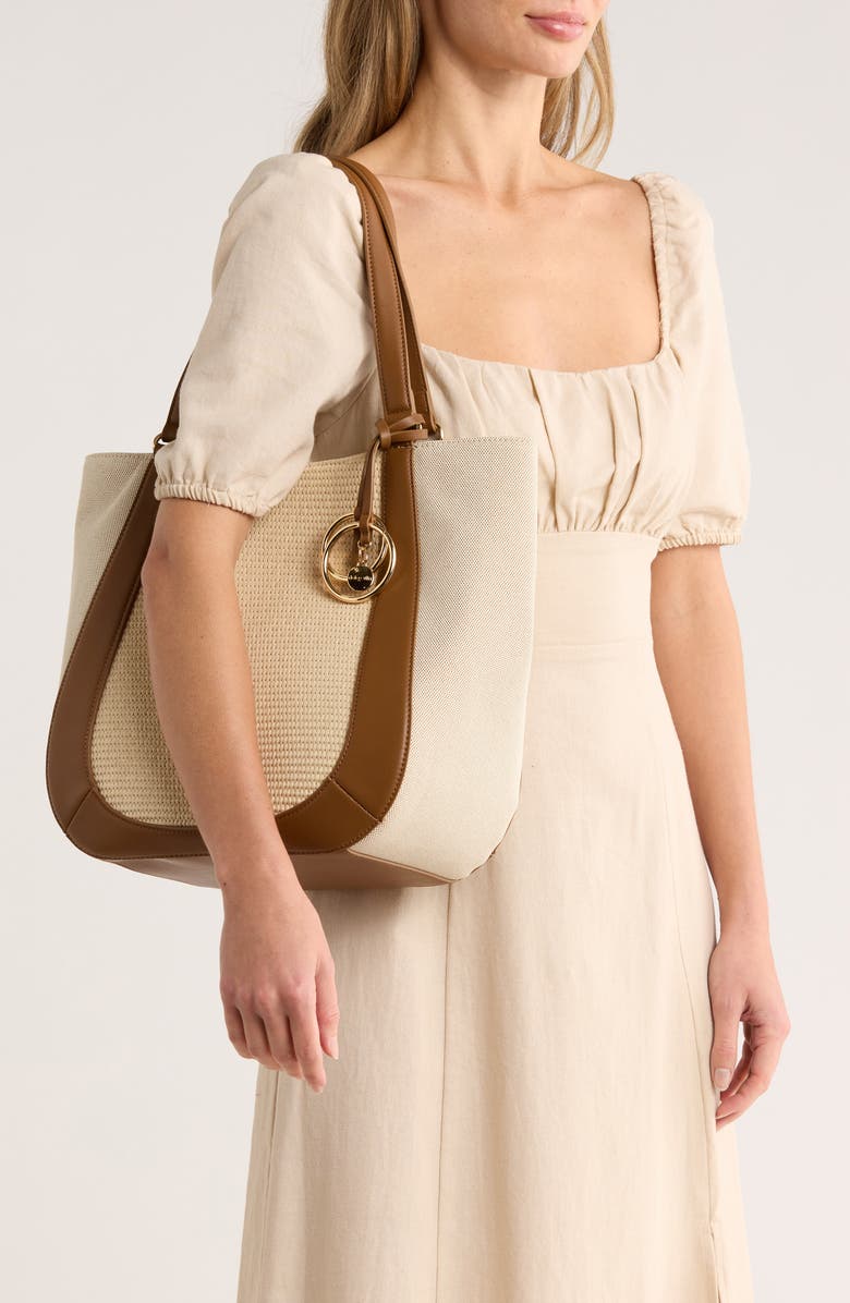 Dolce Vita Calix Tote, Alternate, color, Brown/ Ivory