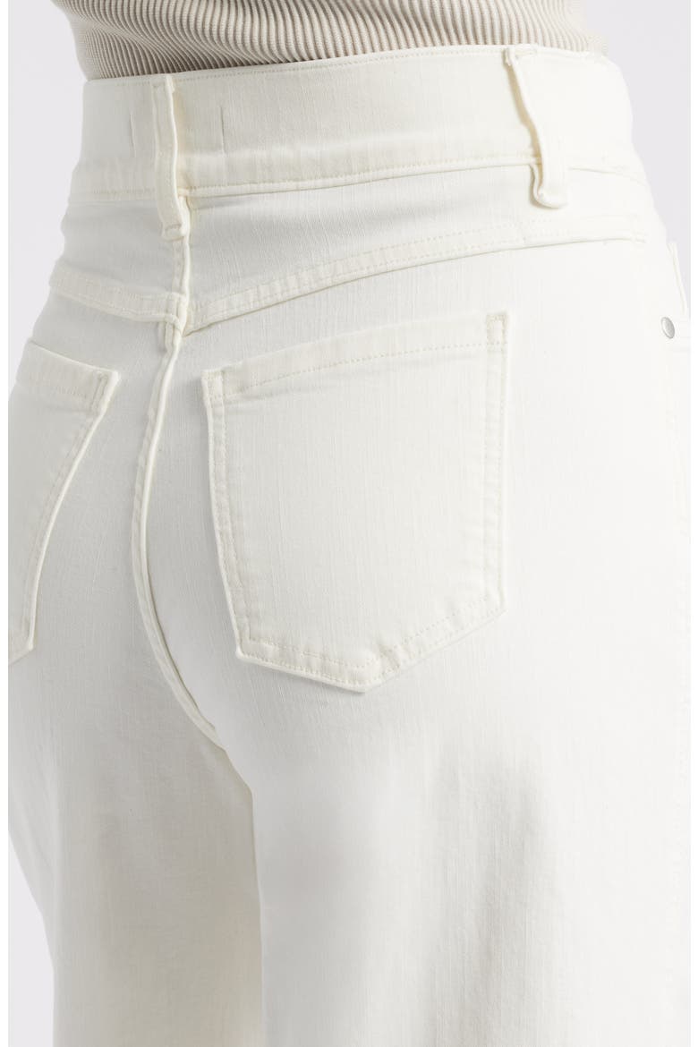 SPANXshape™ EveryWear Cropped Wide Leg Jeans, Alternate, color, CHALK WASH