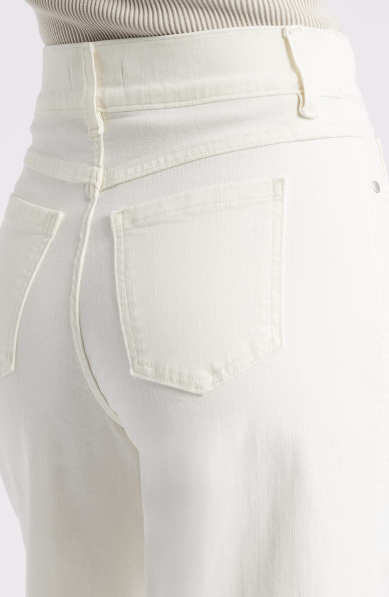 SPANX<sup>®</sup> SPANXshape<sup>™</sup> EveryWear Cropped Wide Leg Jeans, Alternate, color, Chalk Wash