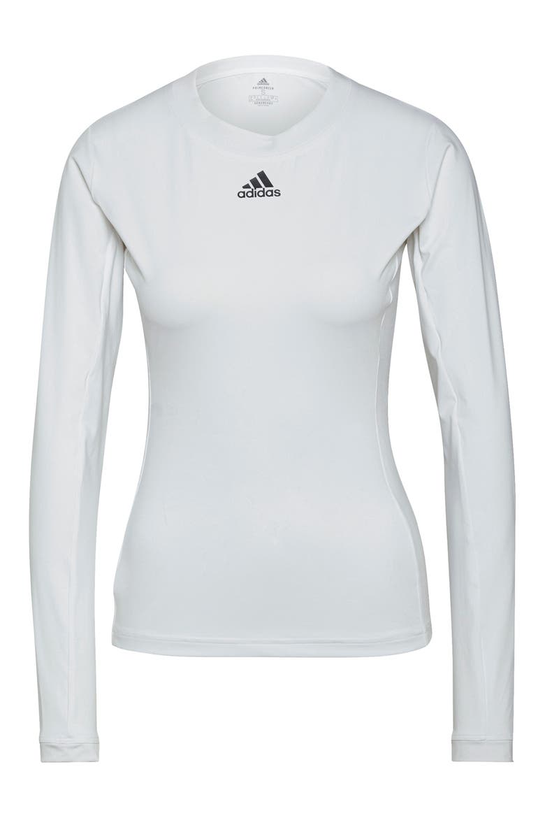 Tennis Freelift Long Sleeve T-Shirt, Alternate, color, WHITE/ BLACK