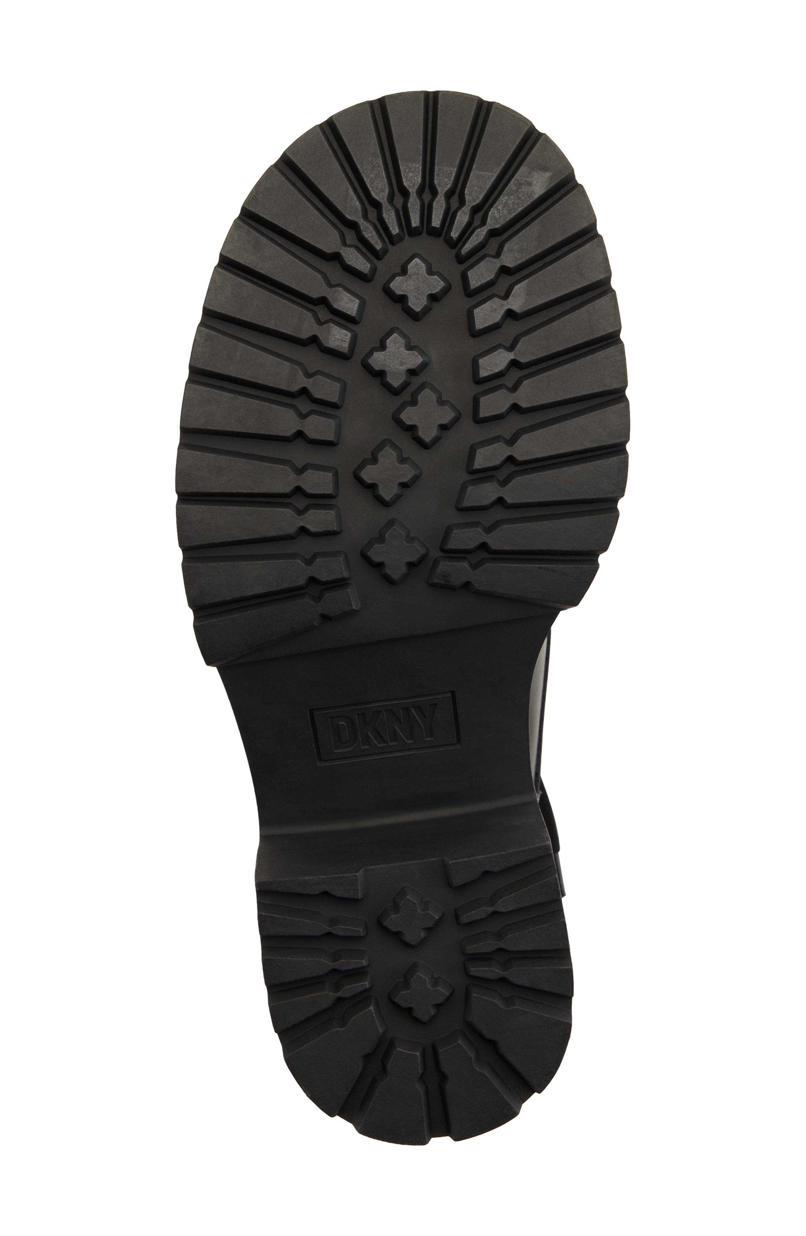 DKNY Phillipa Platform Combat Boot, Alternate, color, Black