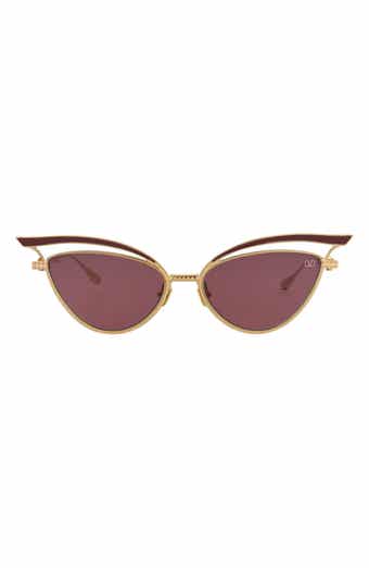 Valentino 55mm Cat Eye Sunglasses