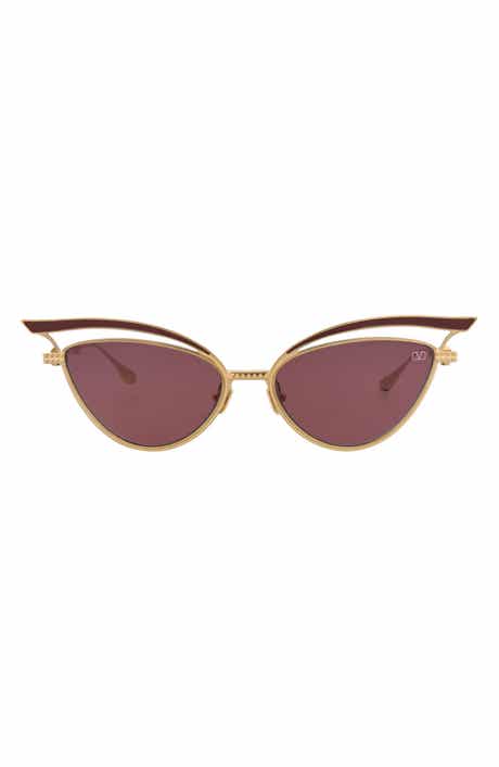 Valentino 55mm Cat Eye Sunglasses