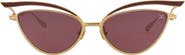 Valentino 55mm Cat Eye Sunglasses