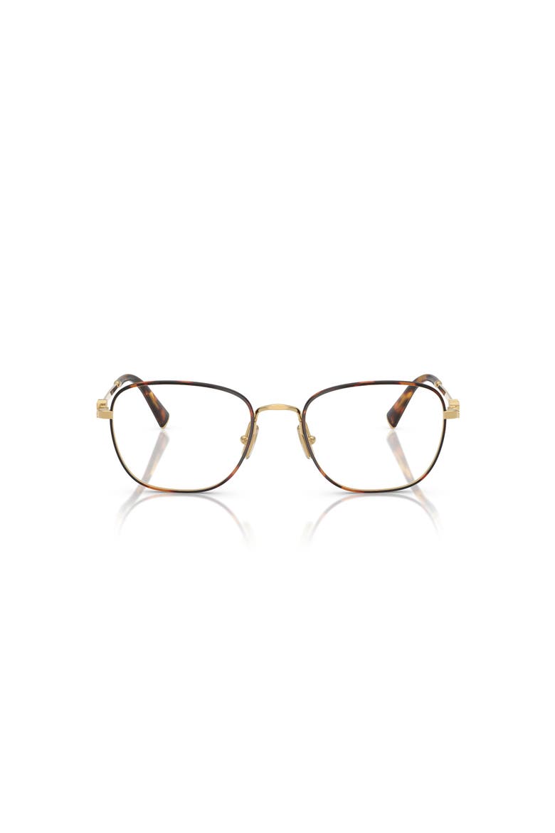 53mm Square optical glasses, Alternate, color, Tortoise