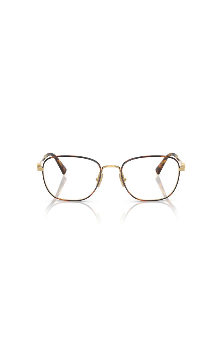 Miu Miu 53mm Square optical glasses, Alternate, color, Tortoise