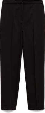 MANGO Straight Leg Suit Pants