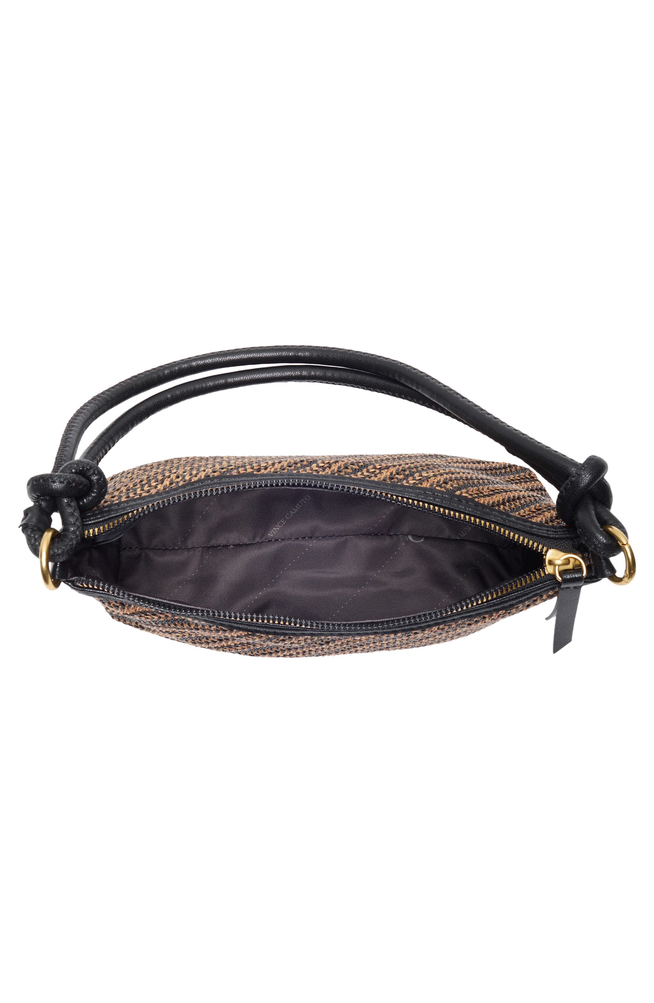 Vince Camuto Paula Shoulder Bag, Alternate, color, Black Natural