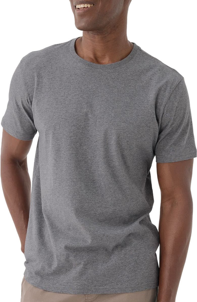 Pact Organic Softspun Crew Neck Tee, Main, color,