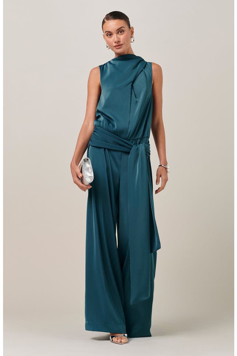 Elliana Jumpsuit, Alternate, color, Slate Blue