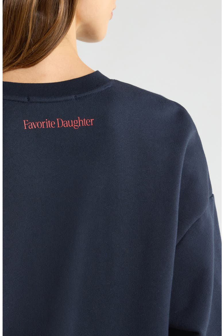 The Go Sports Sweatshirt, Alternate, color, NAVY/ RED/ WHITE