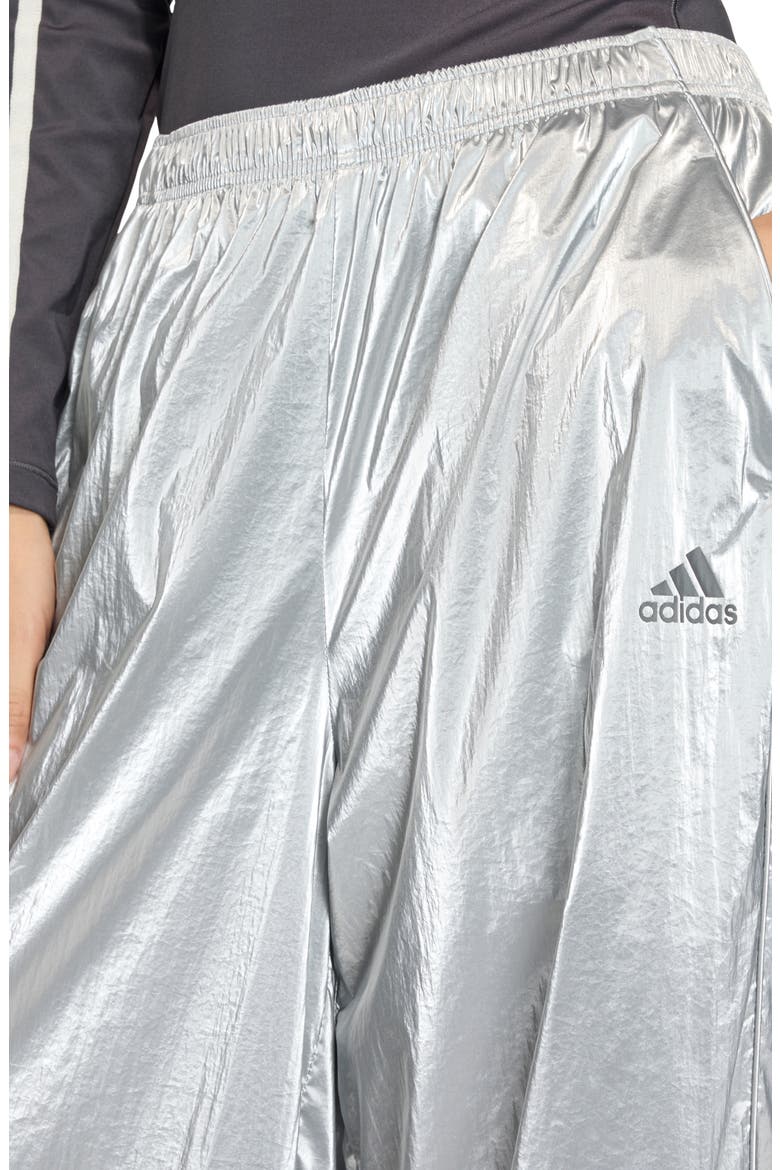 F50 Metallic Track Pants, Alternate, color, SILVER METALLIC