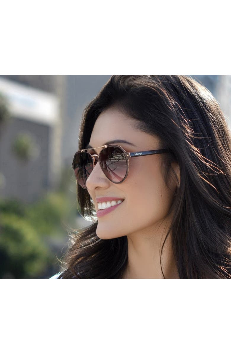 Velvet Eyewear Oval Face Shape Sunglass Style Box, Alternate, color, 