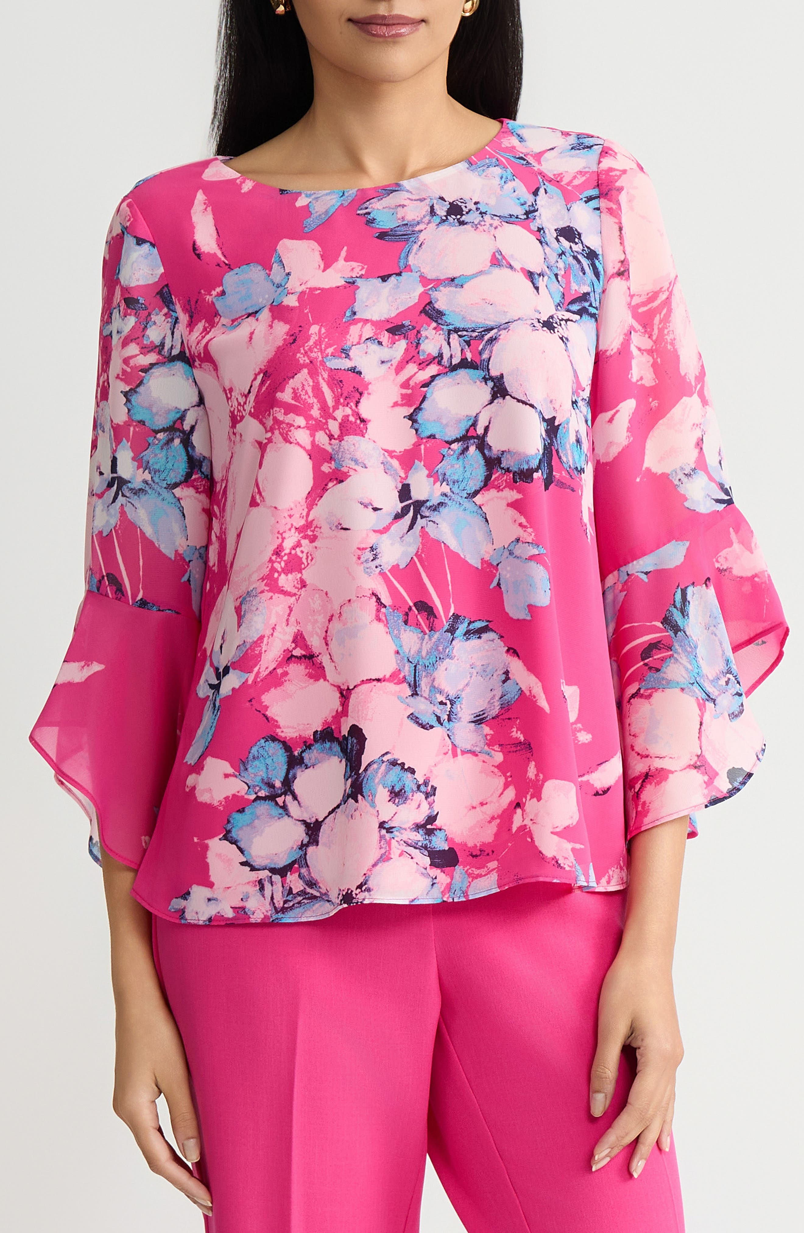 Ruffle Sleeve Top