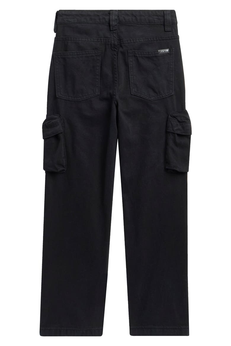 Kids' Maxwell Cargo Baggy Jeans, Alternate, color, BLACK