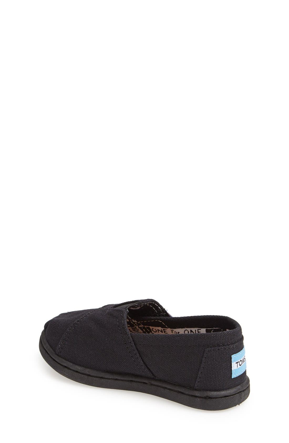 TOMS 'Classic - Tiny' Slip-On, Alternate, color, 