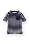 selected Navy Stripe With Pocket
