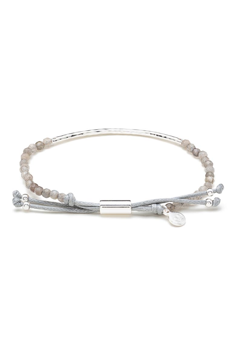 Power Gemstone Bracelet, Alternate, color, BALANCE/ LABRADORITE/ SILVER
