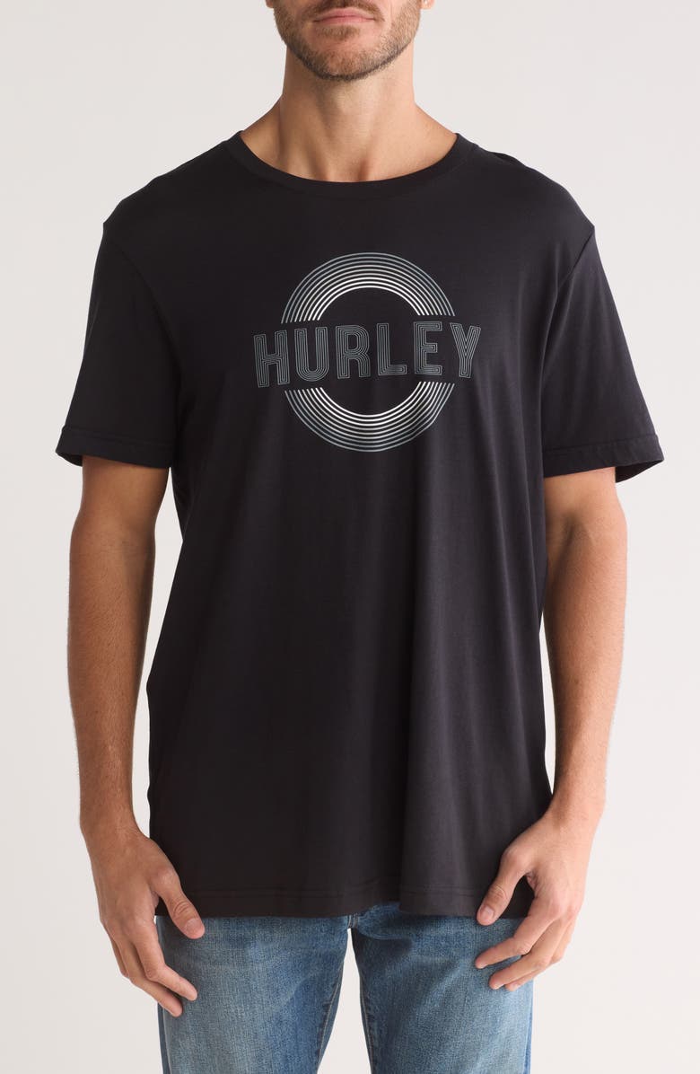 Hurley Trance Cotton Graphic T-Shirt, Main, color,