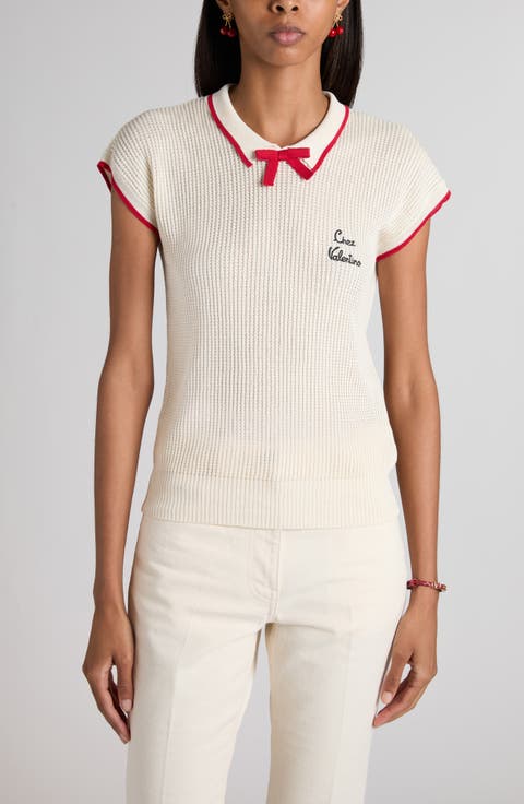 Chez Valentino Polo Sweater
