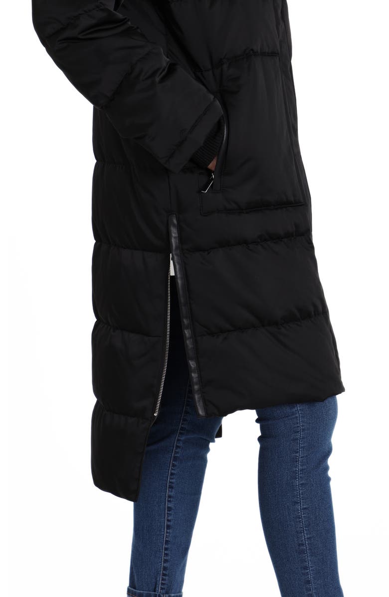 Avec Les Filles Insulated Step Hem Puffer Coat, Alternate, color, 