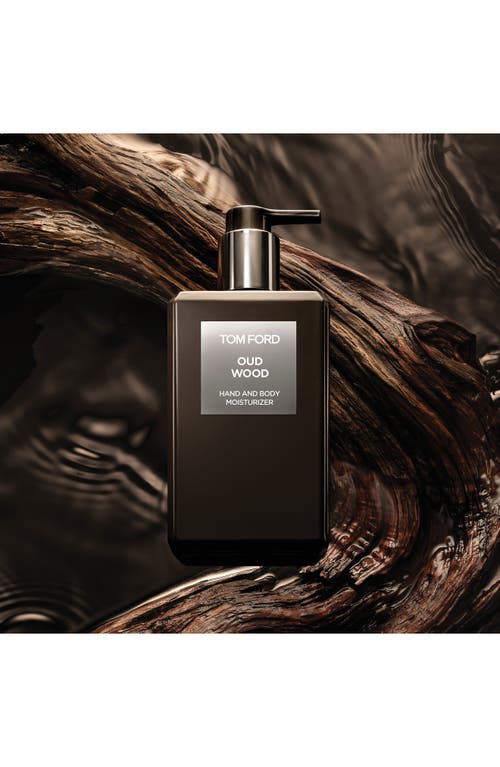 Tom Ford Oud Wood Hand & Body Moisturizer In Transparent
