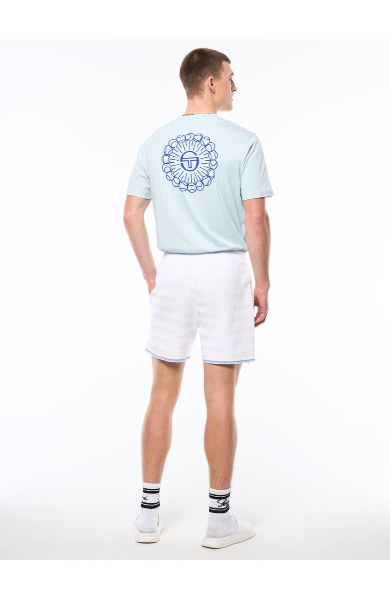 Sergio Tacchini Riva Cabana Short, Alternate, color, Brilliant White