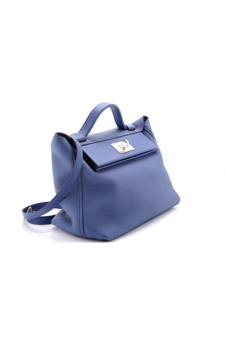 Pre-Owned Hermes 24/24 Bag Maurice with Swift 29, Alternate, color, Bleu Brighton