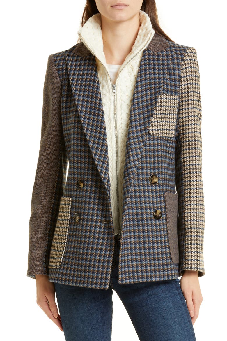Upstate Wool Dickey, Alternate, color, IVORY