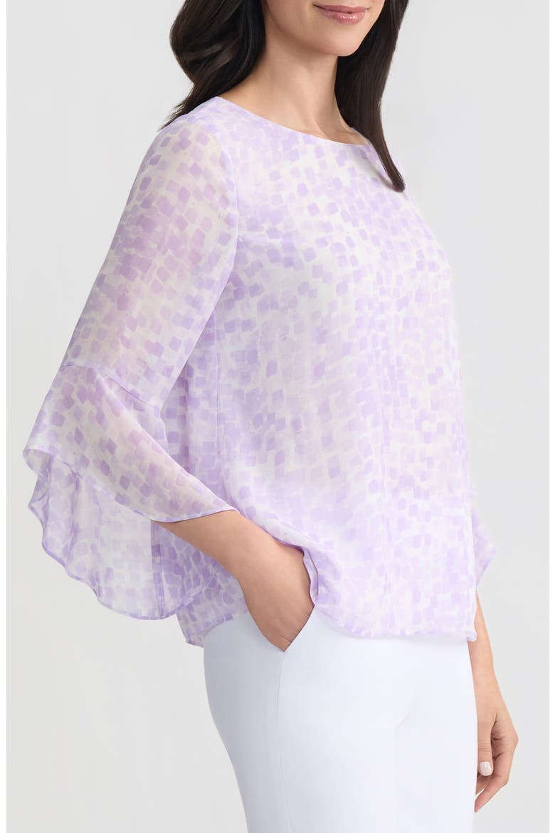 Ruffle Sleeve Top, Alternate, color, LAVNDR MIST MLT