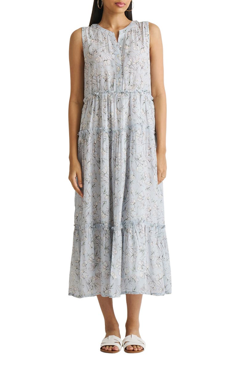 Reistor Perfect Resort Maxi Dress, Main, color, Peony Blues