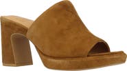 L'Amour des Pieds Kashi Leather Peep Toe Mule