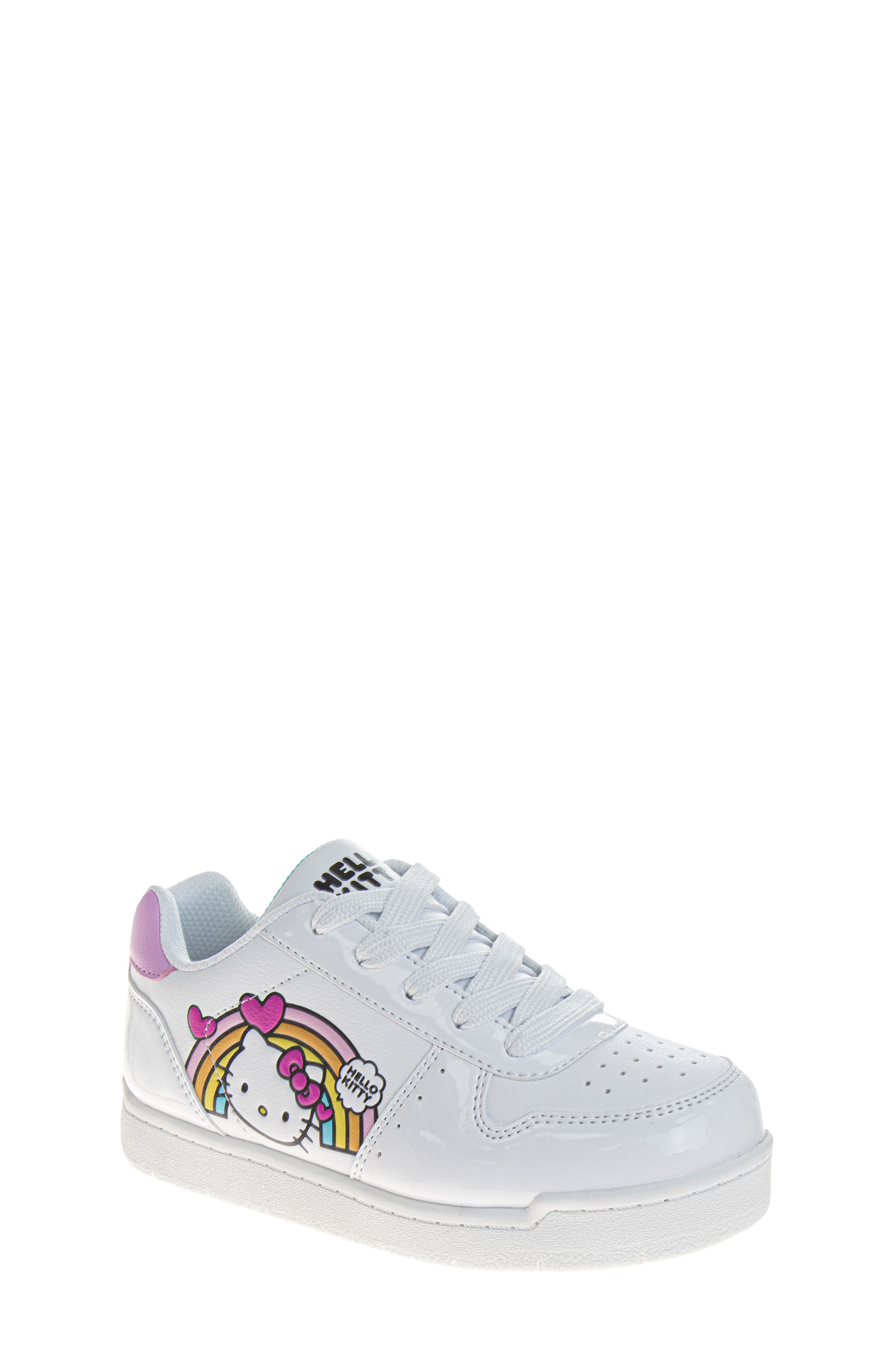 JOSMO Kids' Hello Kitty<sup>®</sup> Sneaker, Main, color, White
