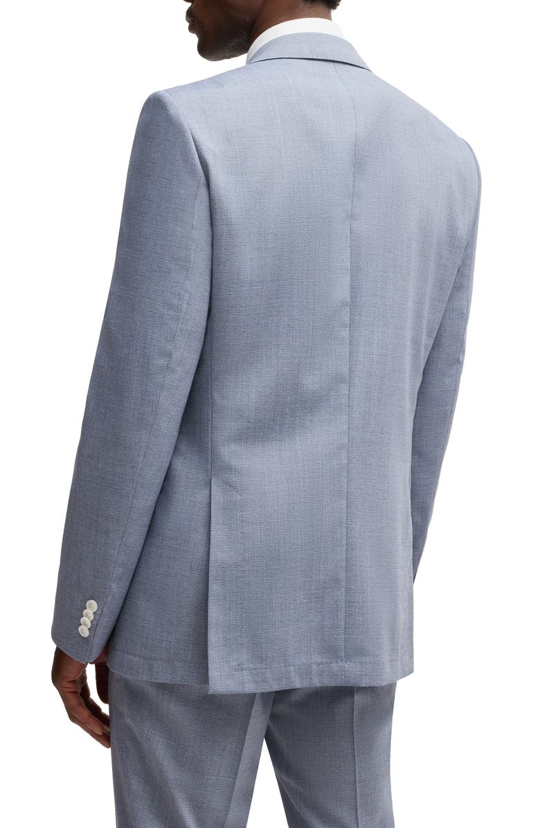 BOSS Hutson Wool Blend Sport Coat, Alternate, color, Light Blue