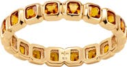 MADE BY MARY Cubic Zirconia Eternity Birthstone Ring