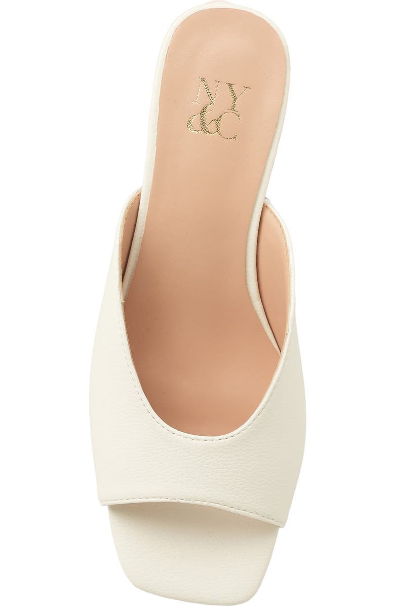 NEW YORK AND COMPANY Malany Wedge Slide Sandal, Alternate, color, White