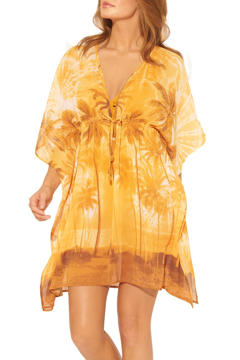 Cover-Up Caftan, Main, color, MANGO MOJITO