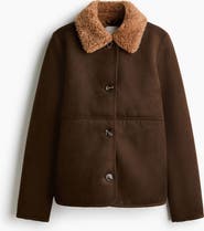 H&M Teddy-collared Jacket