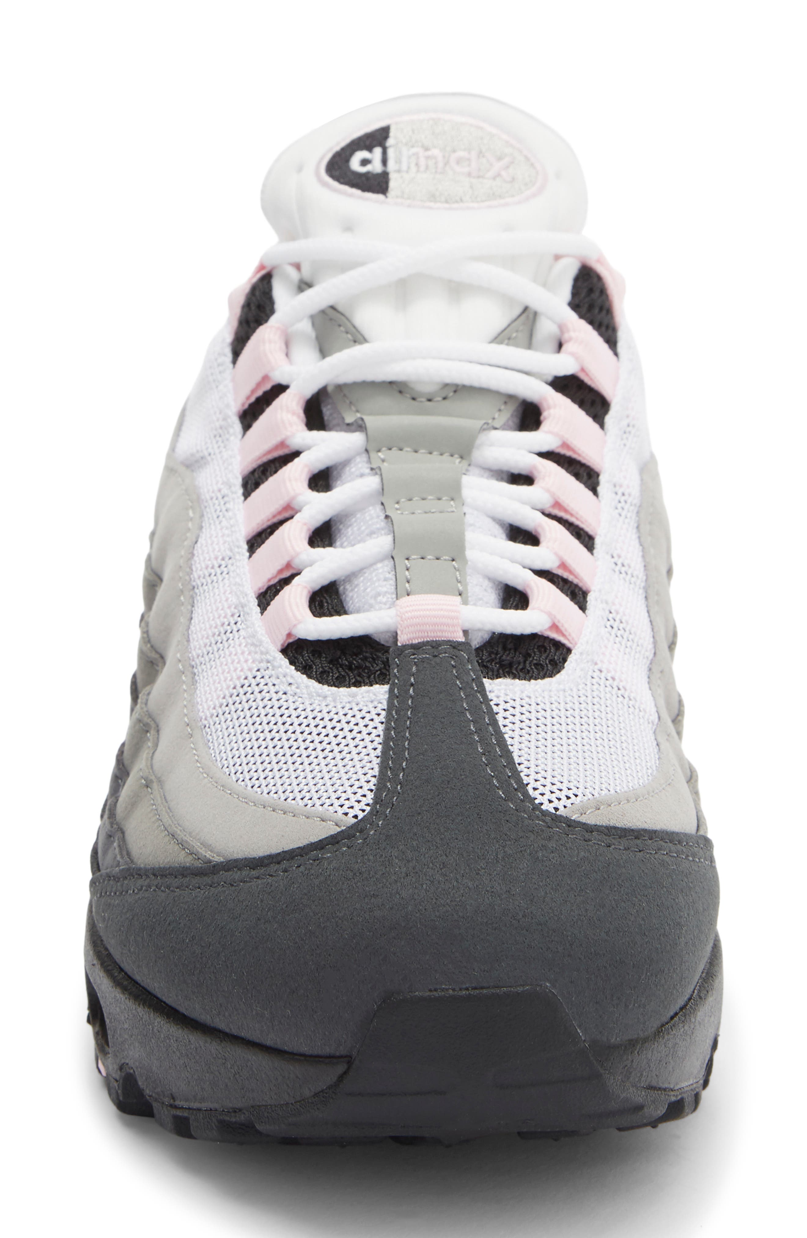 Nike Air Max 95 Big Bubble Sneaker, Alternate, color, Black/ Pink/ White/ Silver